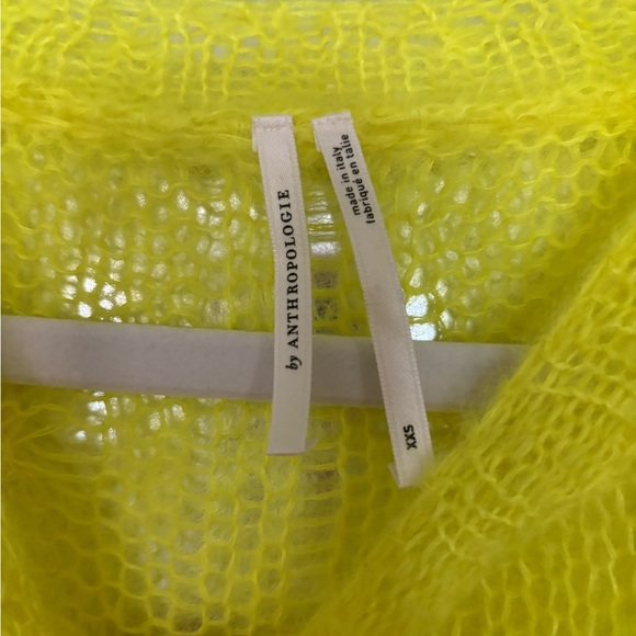 Anthropologie Yellow Sweater Size XXS - Picture 2 of 6
